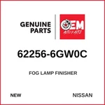Genuine 2018-2021 Infiniti QX80 Fog Lamp Finisher 62256-6GW0C. Fixed Price $179.95.