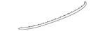 Genuine Audi Filler Trim 4M8-807-791-A-1RR. Fixed Price $337.59.