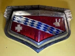 1949 Buick Front Hood Chrome Emblem Bezel Gerity 1337287. Fixed Price $249.00.