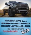 Overlay 4PC Gloss Black Denali Sierra Emblem 2019+ Gmc 2500HD 3500HD. Fixed Price $60.89.