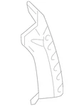 Genuine Gm Black Grained Rear Driver Side Body Opening Applique 15215525. Fixed Price $93.20.
