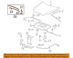 Gm Oem 06-11 Lucerne Hood Exterior Trim-molding 25807076. Fixed Price $116.80.