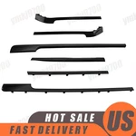 All Black Door Side Body Molding Trim Strip Kits For Range Rover L405 2013-2022. Fixed Price $109.99.