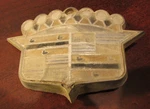 1952 1953 Cadillac Trunk Emblem Crest Badge Bezel 1458433. Fixed Price $116.99.