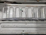 1998-2003 Jaguar XJ8 Center Trunk Lid Trim Panel Chrome W/ Lock Release. Fixed Price $29.99.