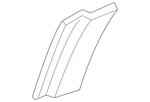 Genuine Honda 2005-2007 Pilot Side Molding 75324-S9V-A12ZP. Fixed Price $226.79.