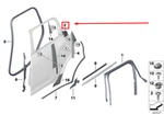 Mini F60 Rear Left Door Triangle Sealing Trim 51357390661 No Duties. Fixed Price $20.22.