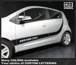 Chevrolet Spark 2013 2014 2015 Rocker Panel Side Stripes Decals (choose Color). Fixed Price $54.60.