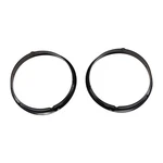 Rugged Ridge Matte Black Plastic Headlight Bezel Trim For 97-06 Jeep Wrangler Tj. Fixed Price $62.84.