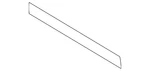 Genuine Nissan 2007-2012 Altima Body Side Molding 82871-JA01E. Fixed Price $65.69.