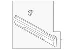 Genuine Ford Side Molding M1PZ-7825556-A. Fixed Price $92.74.