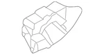 Genuine Mazda Bracket Rear Finisher BDMT-50-854E. Fixed Price $22.77.