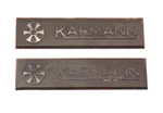Karmann Fender Emblem Badge Set 85-93 Vw Cabriolet MK1 Genuine 155 853 901. Fixed Price $48.99.
