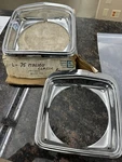 1975 Chevell Malibu Nos Headlamp Bezel Pair GM345385-345386. Fixed Price $195.00.