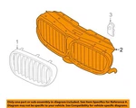 Bmw Oem 16-19 740E Xdrive Grille Components-shutter Assembly 51137497205. Fixed Price $411.20.