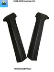 15909801 15909802 06 To 10 Hummer H3 Left & Right Windshield Pillars. Fixed Price $149.00.
