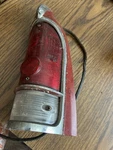 1963 Studebaker Gt Hawk Car Tail Light & Chrome Bezel Housing W/ Lens. Fixed Price $27.00.