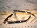 Mercedes 73-81 C107 380SLC 450SLC Rear Window Ouside Vents Chrome Oem 2 Covers. Fixed Price $307.43.