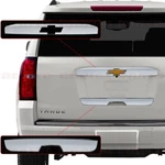 2015-2020 Chevy Tahoe Suburban Chrome Upper+lower Tailgate Handle Covers Pcs. Fixed Price $532.02.