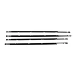 4PCS Door Weather Strip Moulding For Honda Civic 4D 1992-1995 72910-SR4-003. Fixed Price $54.50.