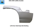 89044655 02 To 06 Cadillac Escalade Rear Left Body Side Corner Molding Oem. Fixed Price $249.00.