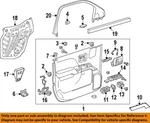 Gm Oem 14-19 Sierra 1500 Limited Front Door Interior Trim-upper 23234336. Fixed Price $94.11.