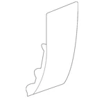 Genuine Volkswagen Lower Trim 3CN-853-793-GRU. Fixed Price $71.99.