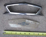 1954 Chevrolet Chevy Hood Emblem Bezel & Crest 3705034 Orig Hot Rod Custom. Fixed Price $35.00.