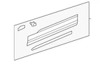 Genuine Volkswagen Lower Molding 5NN-854-939-D-GRU. Fixed Price $628.61.