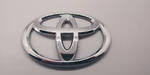 Toyota Rear Liftgate Deck Lid Emblem W140 Fits Molding Garnish 76801-0E250. Fixed Price $12.00.