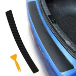 Rubber Car Rear Bumper Protector Trim Strip Trunk Sill Guard Scratch Pad Cover. Fixed Price $8.54.