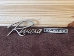 1966 1967 Buick Riviera Trunk Script Original Gm # 7652586 1378552 Emblems. Fixed Price $42.99.