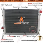 4ROW Radiator For 2011-20 Chrysler 300 SRT8/DODGE Challenger Charger 6.4 6.2. Fixed Price $259.00.