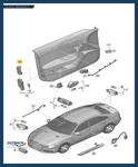 2012 Bmw 328I Channel Cover Exterior Door 51337119080. Fixed Price $94.13.