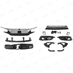 14PC For Honda Civic 2016-2018 Upper Lower Grille Fog Lamp Headlight Bracket. Fixed Price $92.93.