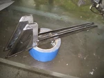1957 Cadillac R&l Hood Spears Ornaments Molding Trim 1468005LH 1468006RH. Fixed Price $257.00.