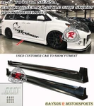 Fits 11-20 Toyota Sienna Citykruiser Ck-style Add-on Side Skirts (polyurethane). Fixed Price $199.49.