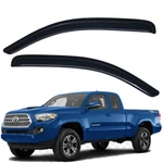 Window Vent Visor Rain Guards For 2016-2023 Toyota Tacoma Access / Extended Cab. Fixed Price $39.93.