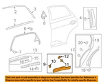 Lexus Toyota Oem RX350 Rear Door Body Side-lower Molding Trim Right 750750E010. Fixed Price $233.52.