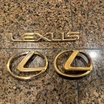 1992-95 Lexus LS400 Trunk Lid Emblem Badge Name Plate Logo Gold Oem UCF10. Fixed Price $49.99.