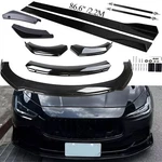 For Maserati Ghibli Front Bumper Lip Spoiler+side Skirts+rear. Fixed Price $189.99.
