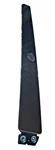 Tesla Model X 2021-24 Rh Pillar Applique 1751463-00-B Oem Used One Broken Tab. Fixed Price $100.00.