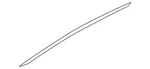 Genuine Audi Deck Lid Molding 4H0-853-927-B-2ZZ. Fixed Price $288.00.