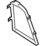 Genuine Bmw Wind Deflector, Right 54-34-7-200-804 New. Fixed Price $171.82.