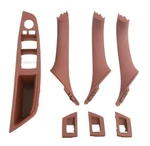 For Bmw 5 Series F10 F11 Red Brown Inner Door Panel Handle Pull Trim Cover Set. Fixed Price $20.22.