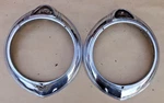 1940 Plymouth Headlight Bezels / Rings Original Pair -. Fixed Price $295.00.