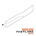 2019-2023 Subaru Forester Rear Left Door Lower Molding New Oem 91112SJ250. Fixed Price $60.30.