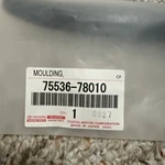 Brand New Oem Genuine Lexus 2015-2021 Side Molding 75536-78010. Fixed Price $25.99.
