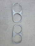 1966 Ford Thunderbird Left And Right Headlight Bezel C6SB-13064-A C6SB-13052-A. Fixed Price $60.00.