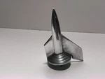 Vintage Oem 1957 3738985 Part#left Side Hood Rocket Good Condition. Fixed Price $9.60.